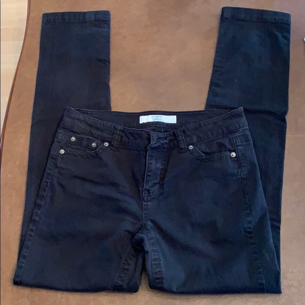 Piper & Blue black jeans. Size 9. Juniors.